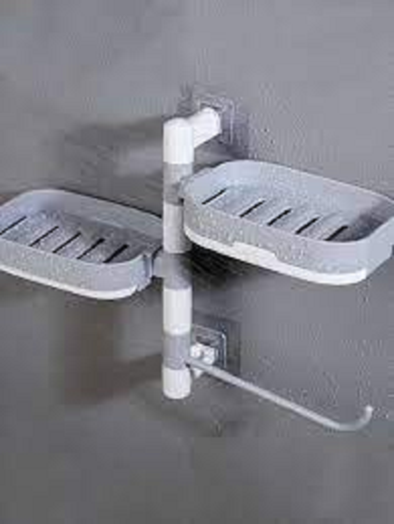 Jabonera y toallero 2 en 1 de alta calid